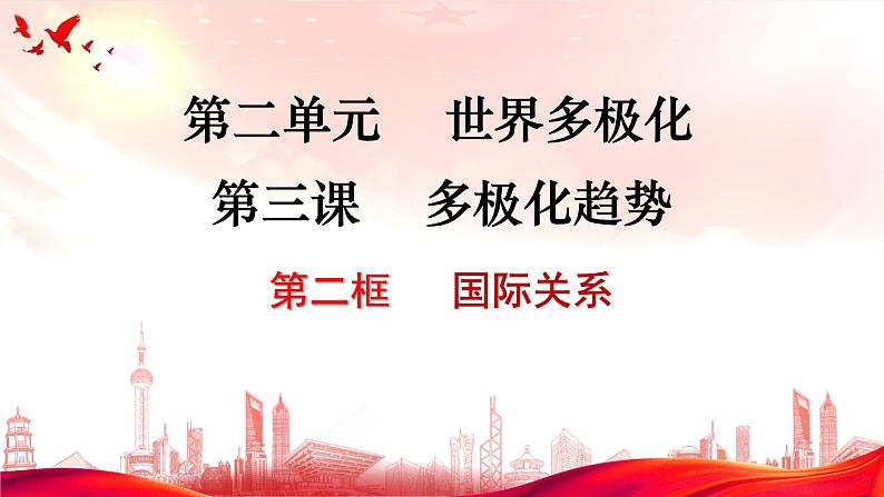 3.2国际关系课件-2022-2023学年高中政治统编版选择性必修一当代国际政治与经济第3页