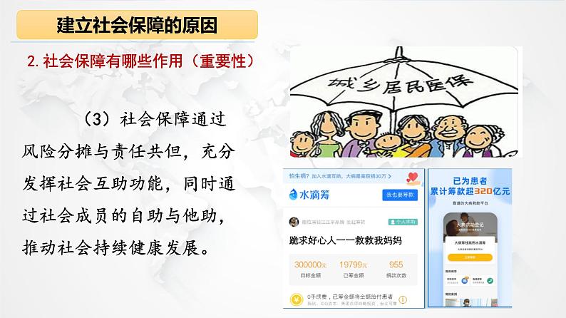 4.2 我国的社会保障 课件-2022-2023学年高中政治统编版必修二经济与社会06