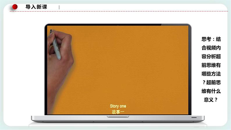 人教统编版高中政治选择性必修3 13.2超前思维的方法与意义 课件（送教案练习）01