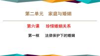 高中政治 (道德与法治)人教统编版选择性必修2 法律与生活法律保护下的婚姻精品课件ppt