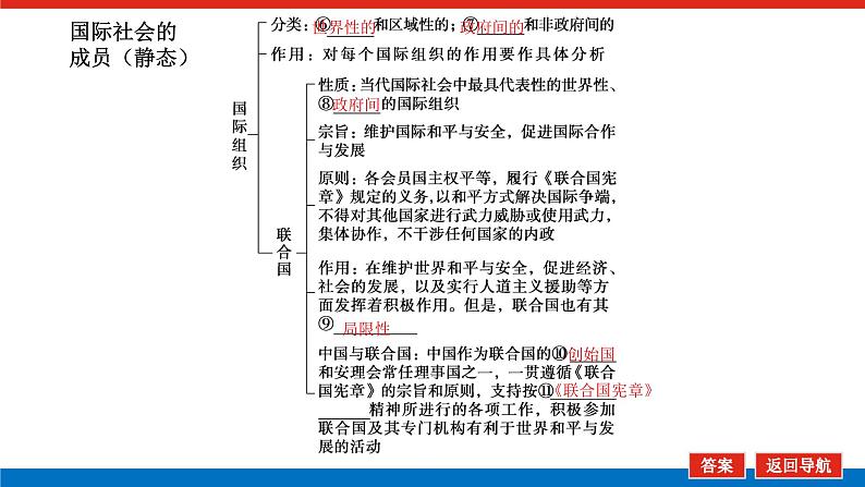 2023年高中政治全复习（统考版）课件  必修二 第九课 走近国际社会第6页