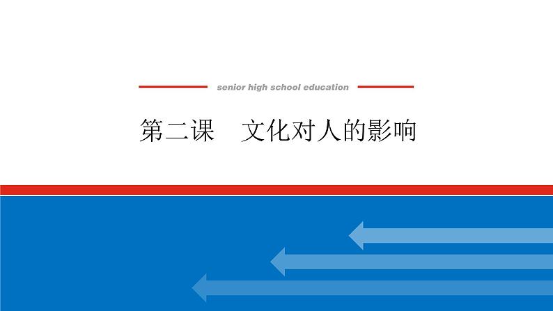 2023年高中政治全复习（统考版）课件  必修三 第二课 文化对人的影响第1页