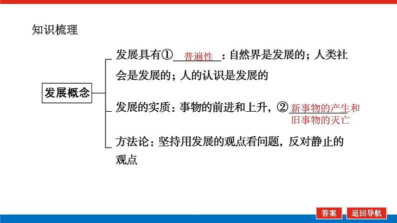 2023年高中政治全复习（统考版）课件  必修四 第八课 唯物辩证法的发展观第5页