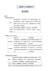 新高中政治高考 2021届小题必练15 辩证唯物主义 教师版