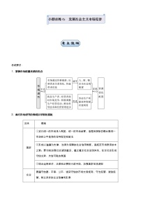 新高中政治高考 （新高考）2021届小题必练6 发展社会主义市场经济 教师版