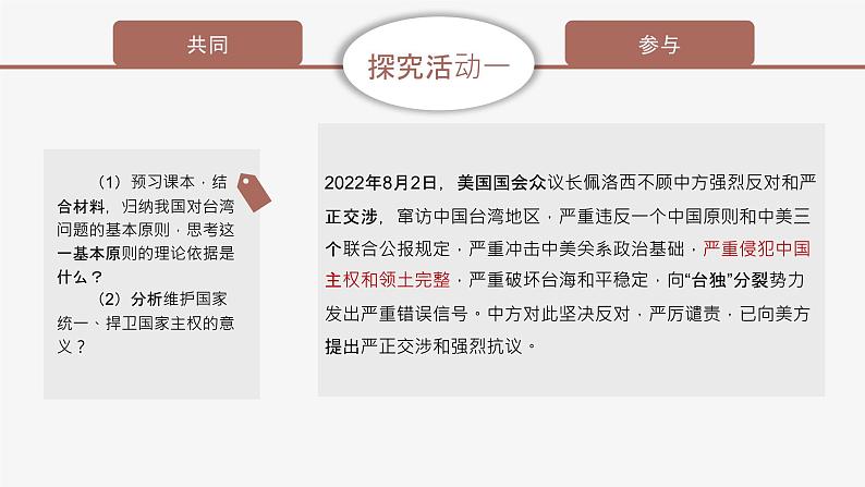 高中思想政治统编版选择性必修一 2.1主权统一与政权分层 课件06