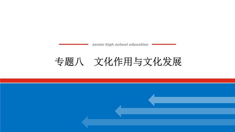 2022高考政治一轮复习专题八课件PPT第1页