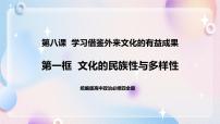 高中政治 (道德与法治)人教统编版必修4 哲学与文化文化的民族性与多样性一等奖课件ppt