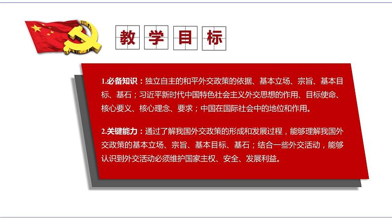 5.1 中国外交政策的形成与发展 课件 统编版高中政治选修一04