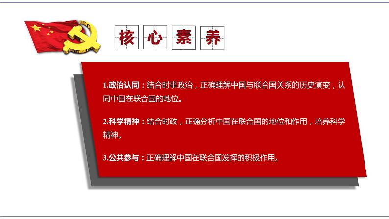 9.1 中国与联合国 课件 统编版高中政治选修一04