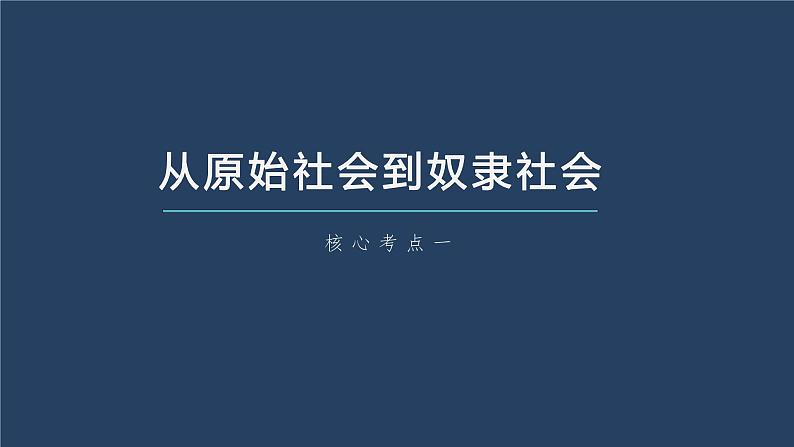 新高中政治高考2023年高考政治一轮复习（部编版） 第1课 第1课时　原始社会的解体和阶级社会的演进课件PPT06