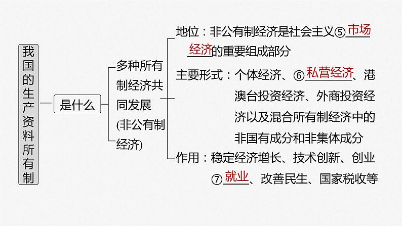 新高中政治高考2023年高考政治一轮复习（部编版） 第5课 我国的生产资料所有制课件PPT第4页