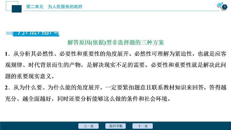 新高中政治高考2021年高考政治一轮复习（新高考版）  第2部分  第2单元 单元优化总结课件PPT第8页