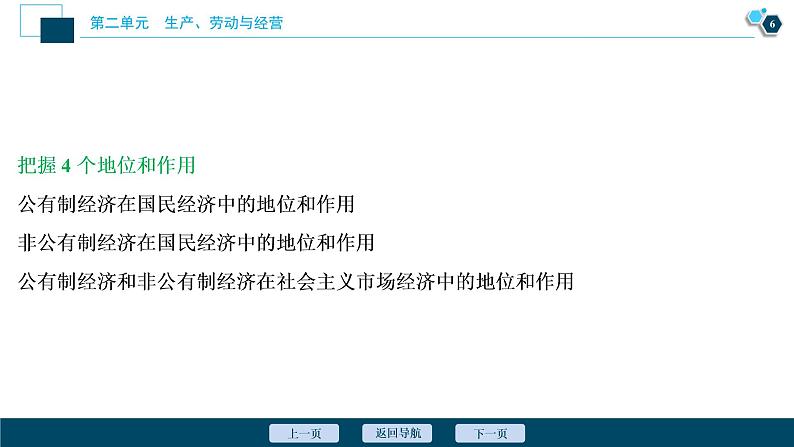 新高中政治高考2021年高考政治一轮复习（新高考版）  第2部分  第2单元 第4课　生产与经济制度课件PPT第7页