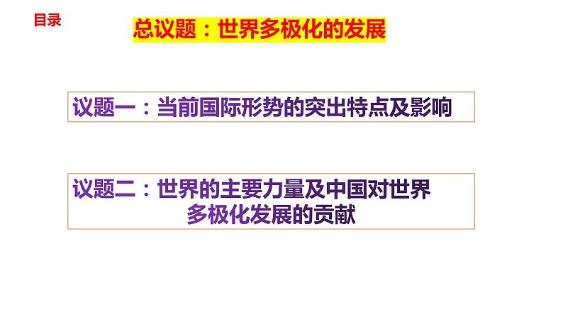 3.1   世界多极化的发展 课件-2022-2023学年高中政治统编版选择性必修一当代国际政治与经济第5页