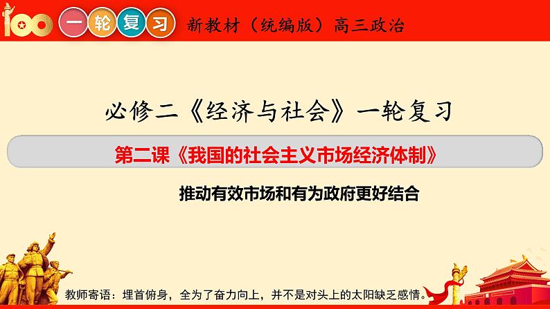 第二课 我国的社会主义市场经济体制 课件-2023届高考政治一轮复习统编版必修二经济与社会第2页