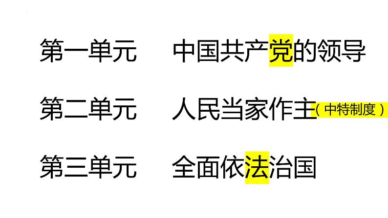 政治与法治学业考试复习课件-2022-2023学年高中政治统编版必修三第2页