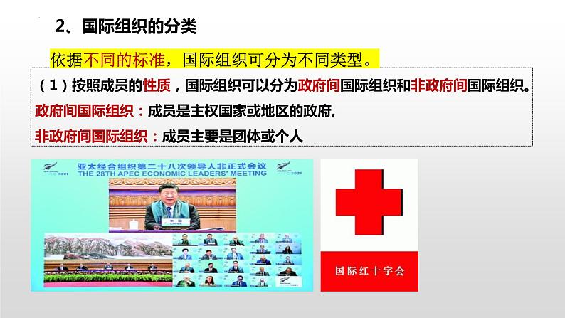 8.1 日益重要的国际组织 课件-2022-2023学年高中政治统编版选择性必修一当代国际政治与经济07