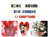 6.1 法律保护下的婚姻课件-2022-2023学年高中政治统编版选择性必修二法律与生活