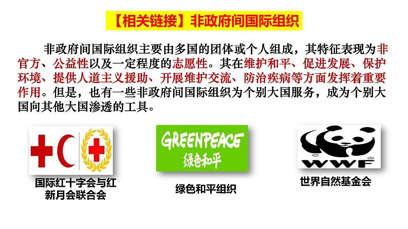 8.1 日益重要的国际组织课件-2022-2023学年高中政治统编版选择性必修一当代国际政治与经济08