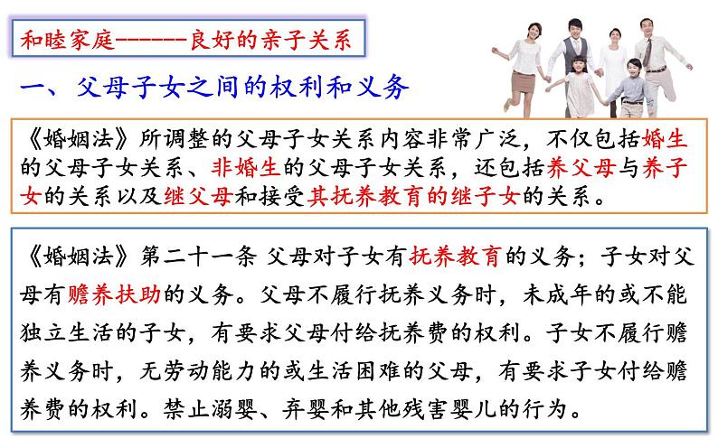 5.1 家和万事兴 课件-2022-2023学年高中政治统编版选择性必修二法律与生活05