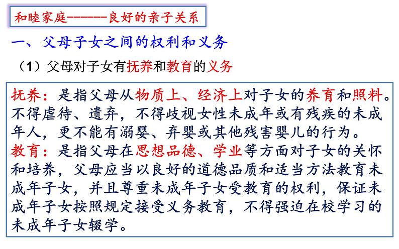 5.1 家和万事兴 课件-2022-2023学年高中政治统编版选择性必修二法律与生活06