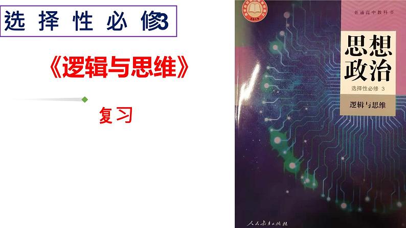 第四课 准确把握概念 课件-2023届高考政治一轮复习统编版选择性必修三逻辑与思维第3页