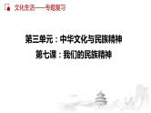 第七课 我们的民族精神  课件-2023届高考政治一轮复习人教版必修三文化生活
