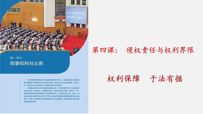 第四课 侵权责任与权利界限 课件-2023届高考政治一轮复习统编版选择性必修二法律与生活第7页