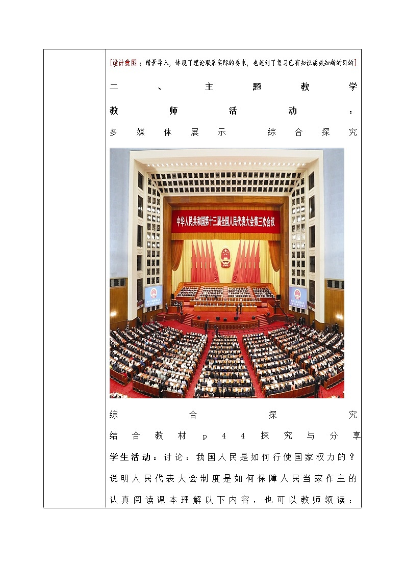 5.1《人民代表大会：我国的国家权力机关》课件ppt（送教案练习）02