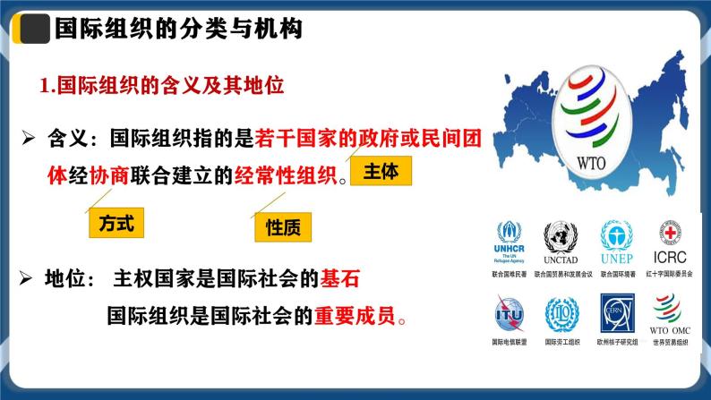 8.1日益重要的国际组织高二政治课件（统编版选择性必修1） 课件+素材06