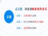 1.2国家的政权组织形式教学课件高二政治同步备课系列（统编版选择性必修1）