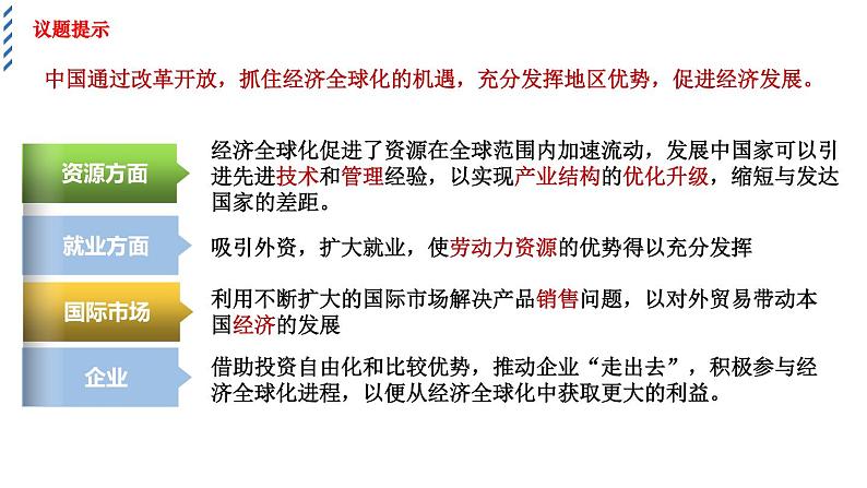 6.2日益开放的世界经济教学课件高二政治同步备课系列（统编版选择性必修1）07