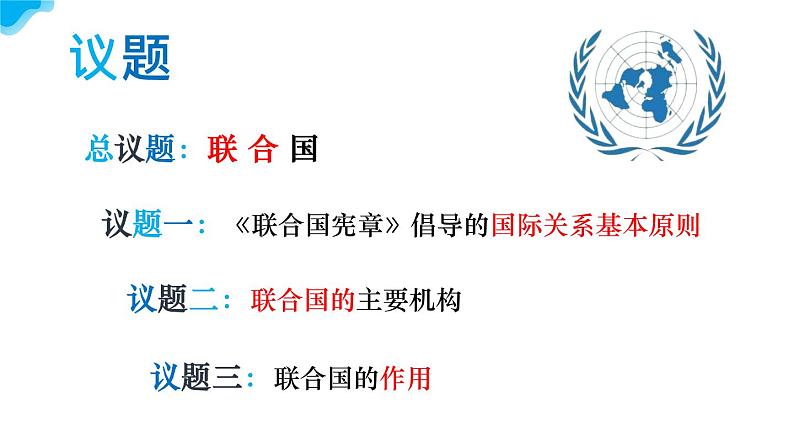 8.2联合国教学课件高二政治同步备课系列（统编版选择性必修104