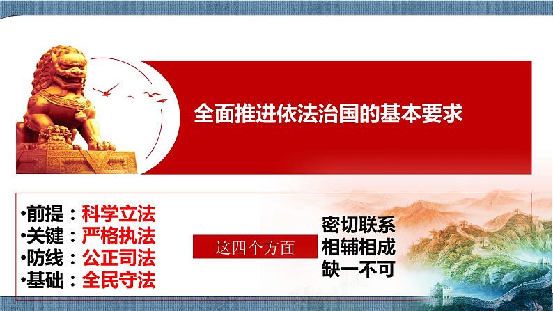 9.2 严格执法- 高一政治高效备课 优秀课件+课堂检测（统编版必修3）02