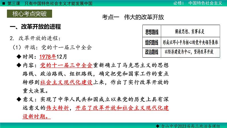 第三课 只有中国特色社会主义才能发展中国 课件-2023届高考政治一轮复习统编版必修一中国特色社会主义08