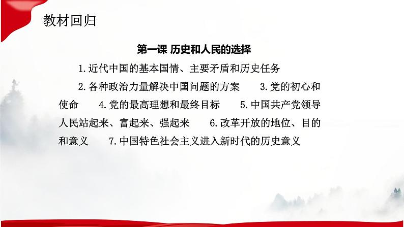 第一课 历史和人民的选择 复习课件——2022-2023学年高中政治人教统编版必修三政治与法治06