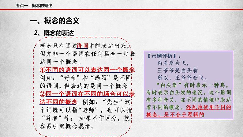 第四课 准确把握概念 课件 -2023届高考政治一轮复习统编版选择性必修三逻辑与思维第7页