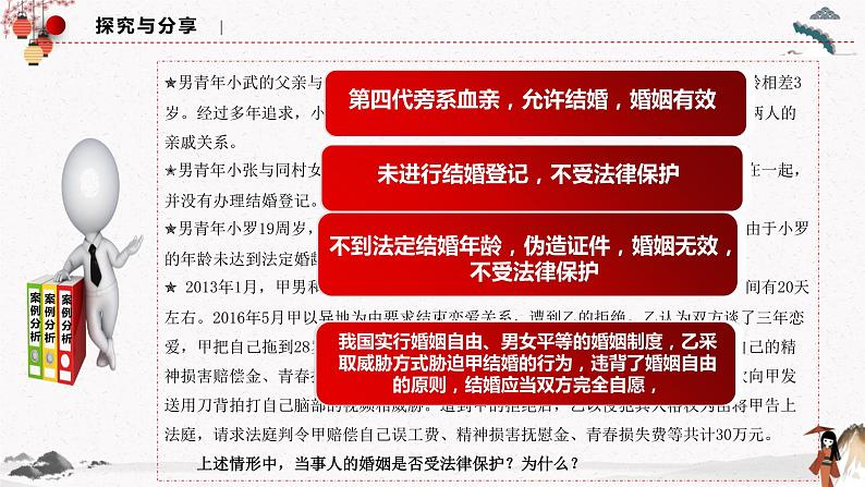 6.1法律保护下的婚姻（同步课件）统编版选择性必修二高二政治下学期同步课件第8页