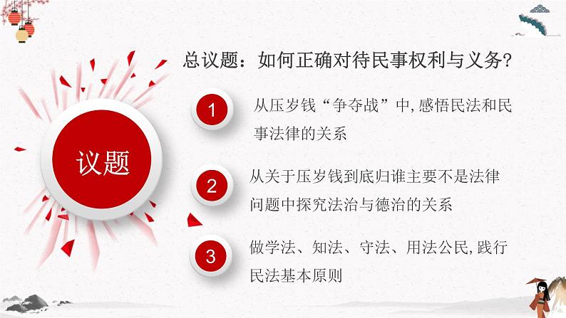 2023年人教统编版选择性必修二 第一课1.1认真对待民事权利与义务 课件（含视频）+教案+练习含解析卷06