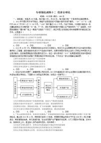 专项强化训练十二 经济全球化 练习 2022-2023学年统编版高三政治二轮复习专题练习