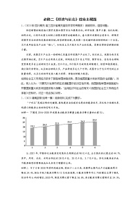 必修二《经济与社会》综合主观题特训（精练）-备战高考政治二轮复习核心专题讲+练（新教材新高考）