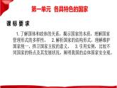 第一单元 各具特色的国家 复习课件（PPT共30页）2022-2023学年高中政治统编版选择性必修一当代国际政治与经济