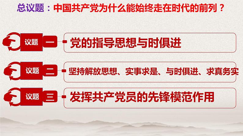 2.2 始终走在时代前列 课件-2022-2023学年高中政治统编版必修三政治与法治03