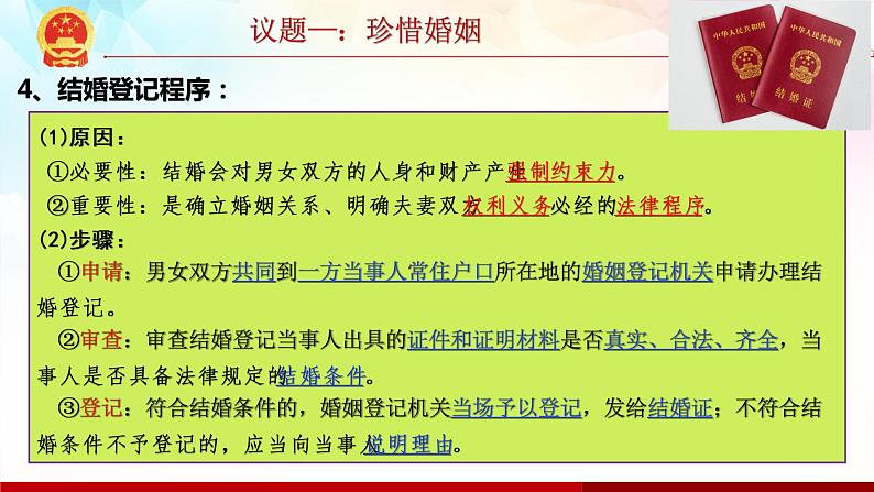 6.1法律保护下的婚姻 课件-2022-2023学年高中政治统编版选择性必修二法律与生活第7页