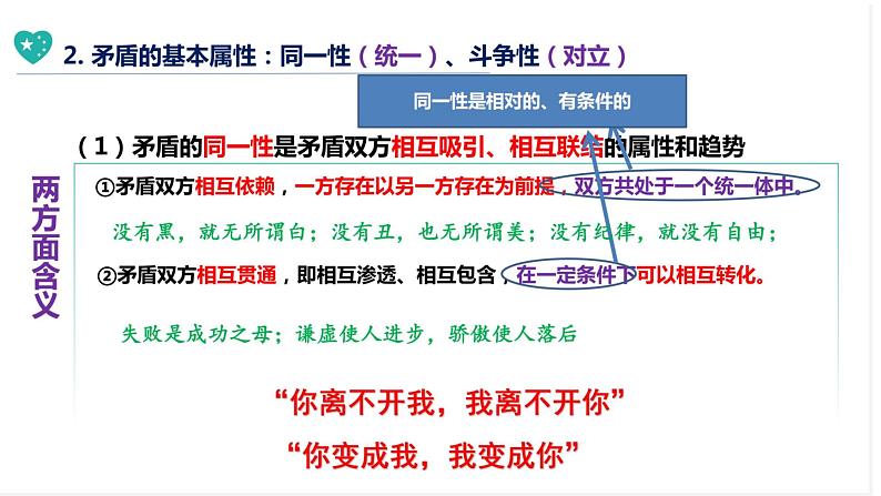 3.3唯物辩证法的实质与核心 课件-2023届高考政治一轮复习统编版必修四哲学与文化第4页