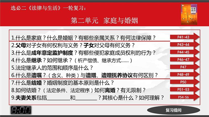 第二单元 家庭与婚姻 课件-2023届高三政治一轮复习统编版选择性必修2法律与生活第6页