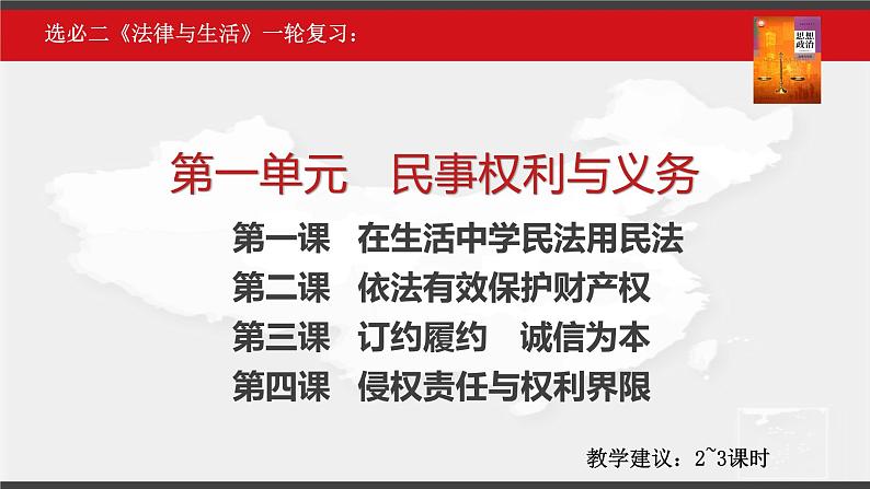 第一单元 民事权利与义务 课件-2023届高三政治一轮复习统编版选择性必修2法律与生活第2页