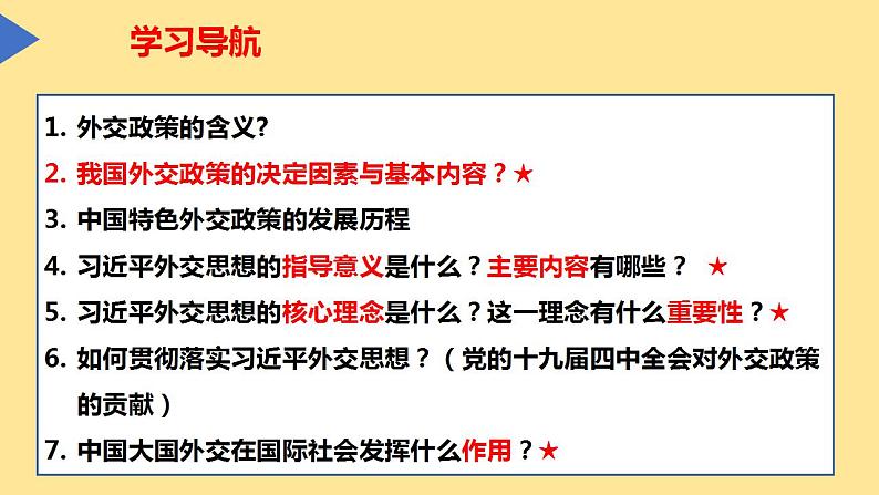 高中政治统编版选择性必修一5.1 中国外交政策的形成与发展 （共33张ppt）第4页