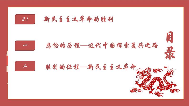 2.1 新民主主义革命的胜利-【备课优选】2022-2023学年高一政治上学期同步示范课件（统编版必修1）第2页